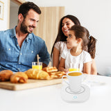 1Pc Coffee Mug Warmer Cup Warmer Auto Shut Off Coffee Tea Milk Electric Heater Pad Office Home Desk Electric Beverage Warmer Mat
