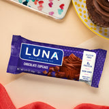 Chocolate Cupcake Flavor Gluten Free Snack Bars, Protein Bars, 15Ct
