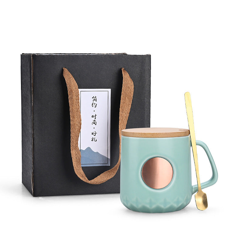 Home Fashion Bronze Ceramic Mug Coffee