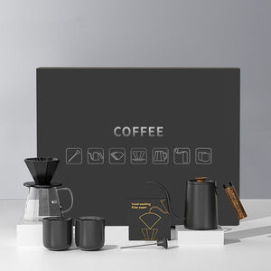 Pour-over Coffee Suit Household Drip Filter Gift Box Ceramic Business