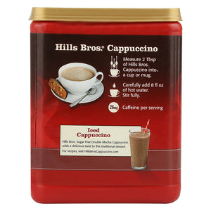 . Sugar-Free Double Mocha Cappuccino Instant Coffee Mix 12 Ounce Canister