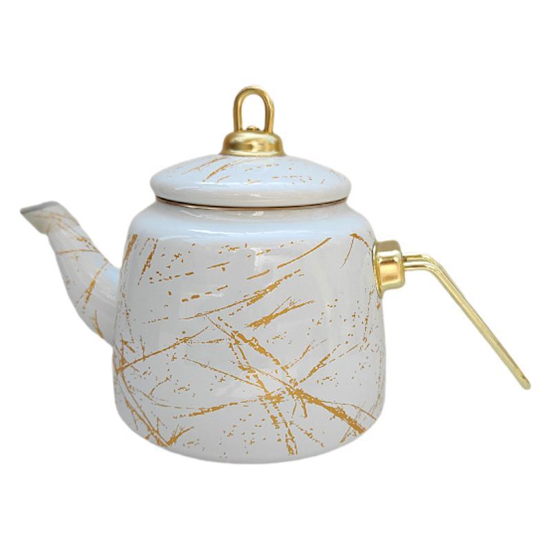 Xinjiang Special Enamel Pot Hotel Milk Tea Pot