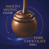 Lindor Dark Chocolate Candy Truffles, 25.4 Oz., 60 Count