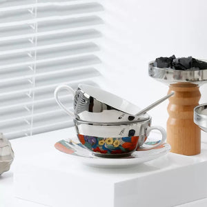 Ceramic Coffee Cup Home Gift Suit Good-looking