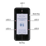 F103 Restaurant Pager System 20 Pagers, Max 98 Beepers Wireless Calling System, Touch Keyboard With Vibration, Flashing And Buzzer For Church, Nurse,Hospital & Hotel