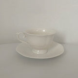 Vintage Girl Heart Relief Coffee Cup