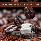 16 Oz Glass Coffee Cup Coffee Pot Style