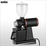 Electric Coffee Grinder 600N Coffee Mill Machine Coffee Bean Grinder Machine Flat Burrs Grinding Machine 100W Red/Black