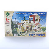Romantic Coffee Shop Model Children's Educational Toys