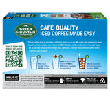 , ICED Vanilla Caramel Flavored Iced K-Cup Coffee Pods, 12 Count