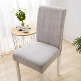 Geometric Dining Chair Cover Spandex Elastic Chair Cover Sofa Cover Retractable Chair Cover For Wedding Banquet Hotel Banquet Restaurant