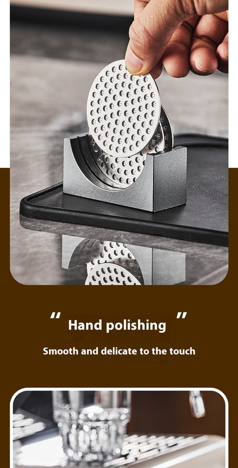Italian Coffee Machine Powder Bowl Water Distribution Mesh Strainer Handle Extraction