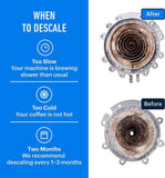 Universal Descaling Solution for Keurig Breville Nespresso & Delonghi (4 Uses) | Coffee Machine Descaler Cleaner | Liquid to Descale Automatic Coffee Makers & Espresso Machines