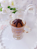Ice Cream Coffee Aroma Candle Glass