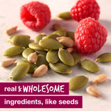 Seeds Fruit & Nuts Snack Bar, Dark Chocolate Raspberry Pumpkin Seed, Gluten Free, 6 Count Box ( 3 Box )