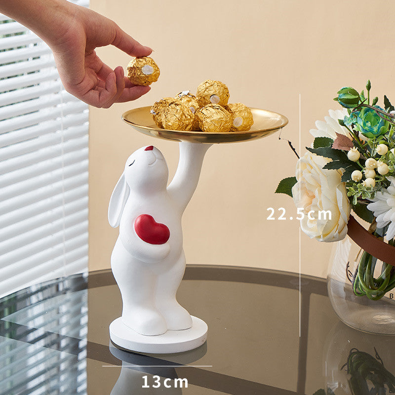 Living Room Coffee Table Snacks Dried Fruit Storage Tray Home Decorations