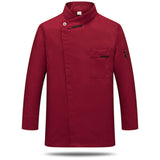 Chef Clothes Short Sleeved Restaurant Kitchen Work Clothes Long Sleeved Large