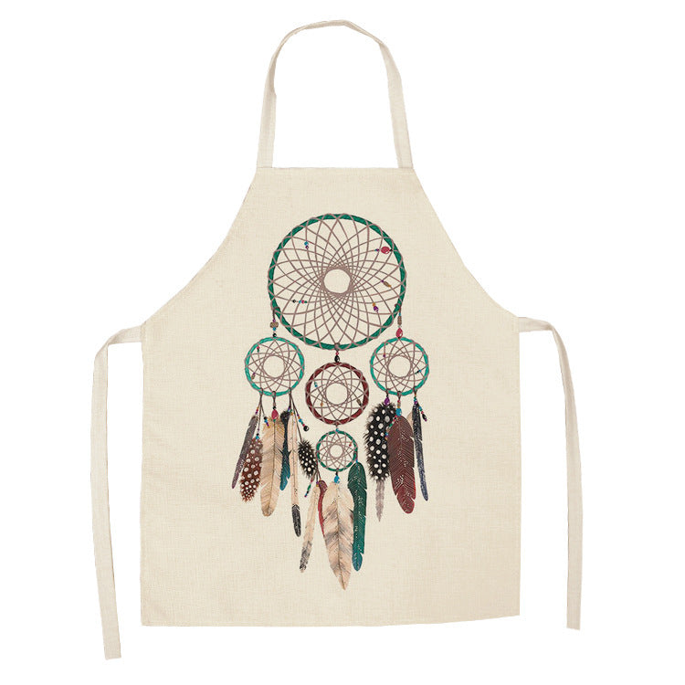 Feather Apron Household Kitchen Waterproof And Oil-proof Restaurant Work Clothes