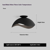 Nordic Restaurant Chandelier Post-modern Creative Wood Grain UFO Island Table Lamp