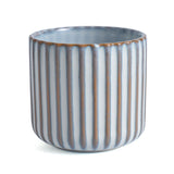 Ceramic Kiln Baked Pottery Clay Striped For Restaurant And Home Use Cup