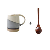 Retro Mug Couple Breakfast Home Coffee Cup