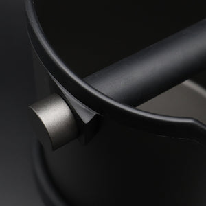 Stainless steel coffee grounds bucket
