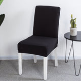 Solid color elastic one-piece chair cover restaurant hotel hotel custom cover cover household conference universal chair cover stool