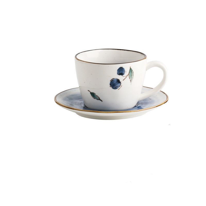 Lemon ceramic coffee cup