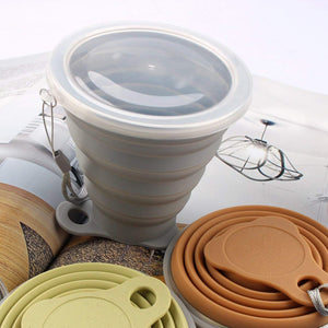 Silicone coffee cup