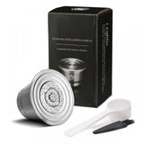 Stainless steel coffee capsule shell