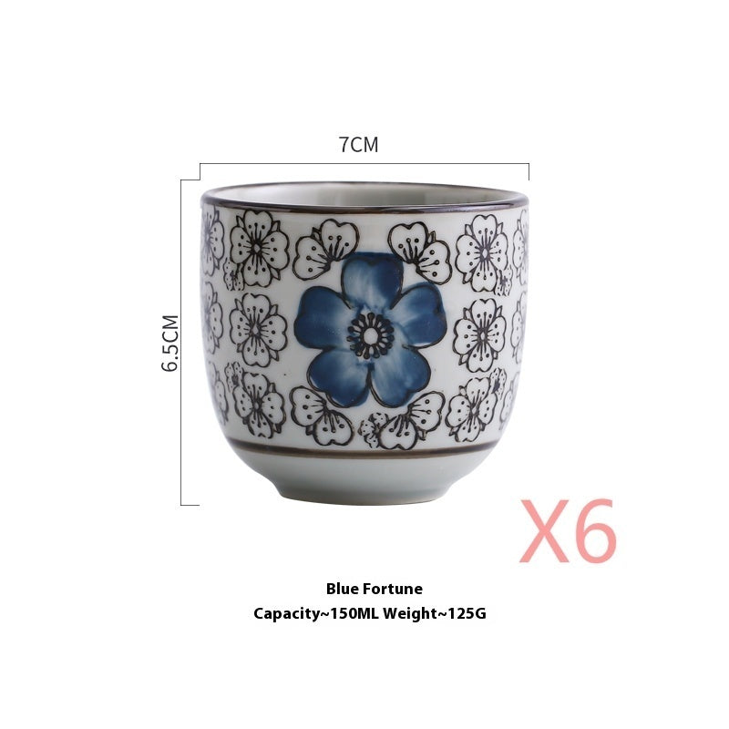 Restaurant Ding Room Commercial High Temperature Porcelain Tea Making Tea Cup