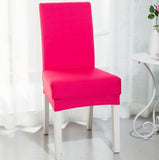 Solid color elastic one-piece chair cover restaurant hotel hotel custom cover cover household conference universal chair cover stool
