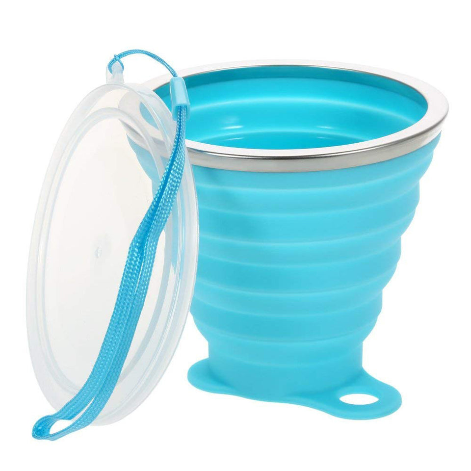 Silicone coffee cup