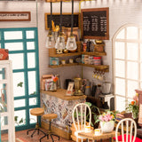 Hand-assembled Simon Time Coffee Shop