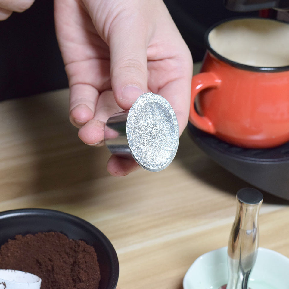Capsule coffee seal sticker