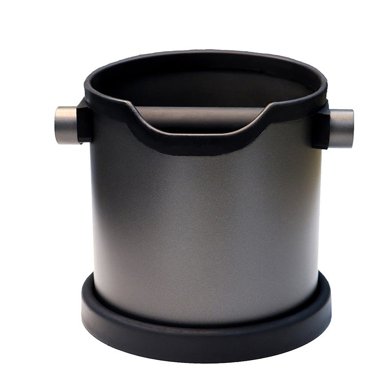 Stainless steel coffee grounds bucket
