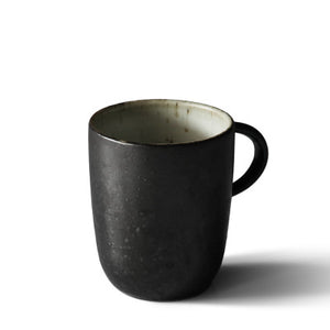 Handmade stoneware coffee cup set
