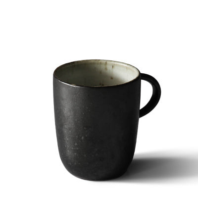 Handmade stoneware coffee cup set