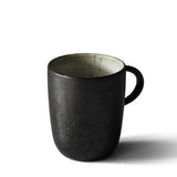 Handmade stoneware coffee cup set