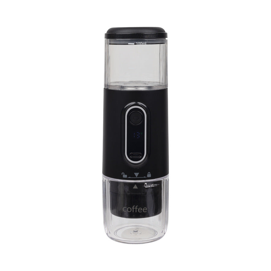 Wireless Portable Italian Coffee Machine Electric Concentrated Capsule Small Portable Outdoor Vehicle-mounted Home Use