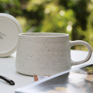 Ceramic large capacity coffee cup