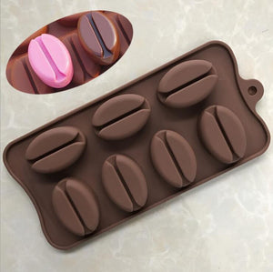 Coffee Bean Silicone Chocolate Mould