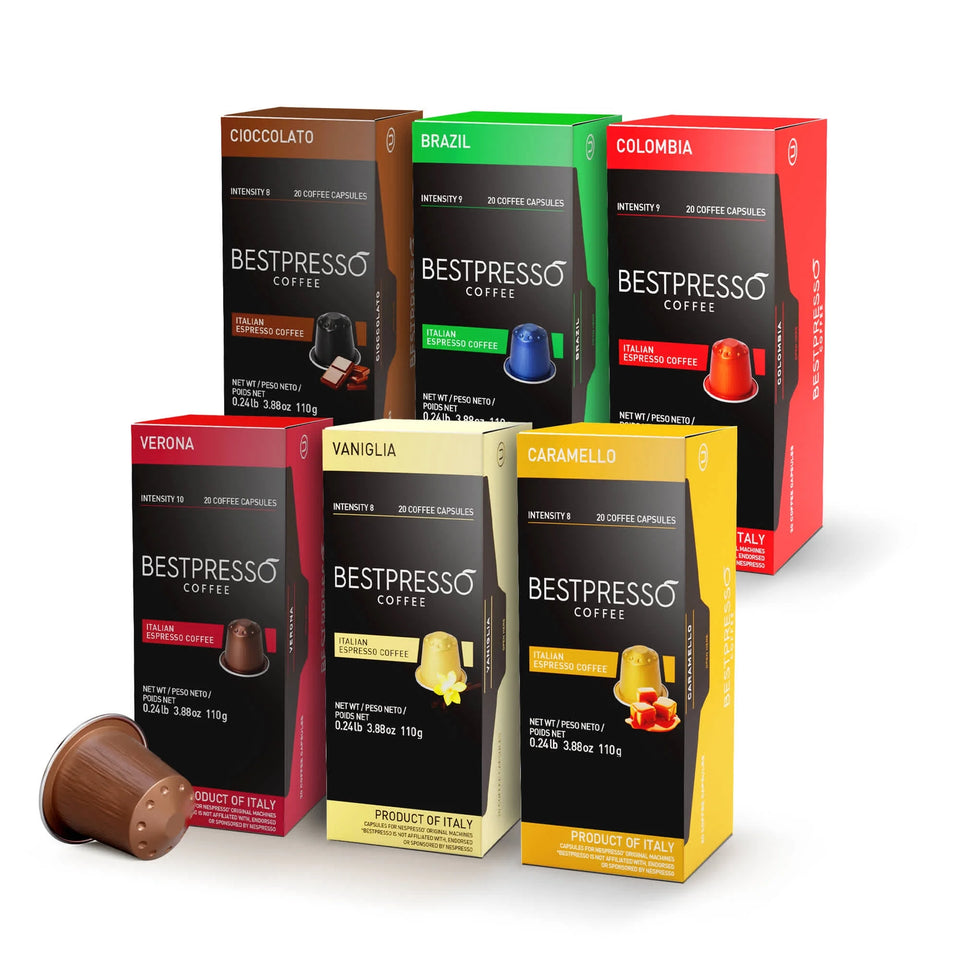 Bestpresso Coffee Variety Pack Capsules BST06104