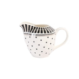 European Style Striped Dot Ceramic Coffee Cup And Saucer Set Home Afternoon Tea
