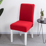 Solid color elastic one-piece chair cover restaurant hotel hotel custom cover cover household conference universal chair cover stool