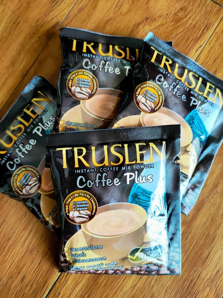 Dietary Truslen Instant Coffee Mix Powder Coffee plus 2 Boxes (16G X 80 Sachets)