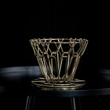Coffee filter filter paper foldable