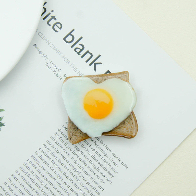 Toast Croissant Cheese Coffee Airbag Bracket