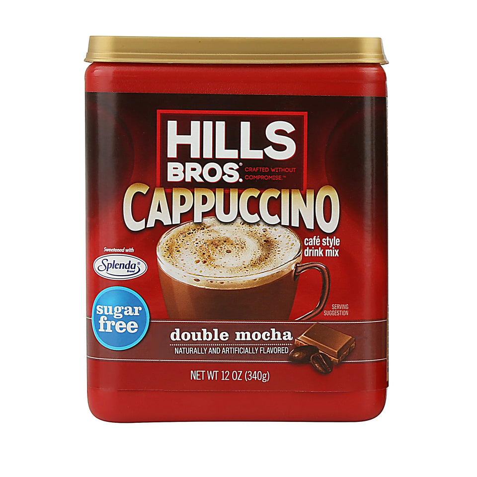 . Sugar-Free Double Mocha Cappuccino Instant Coffee Mix 12 Ounce Canister