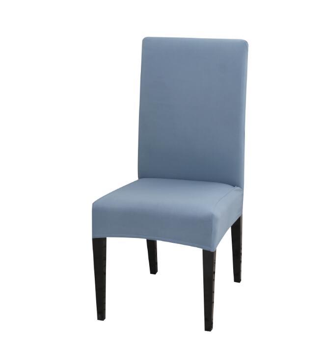 Solid color elastic one-piece chair cover restaurant hotel hotel custom cover cover household conference universal chair cover stool